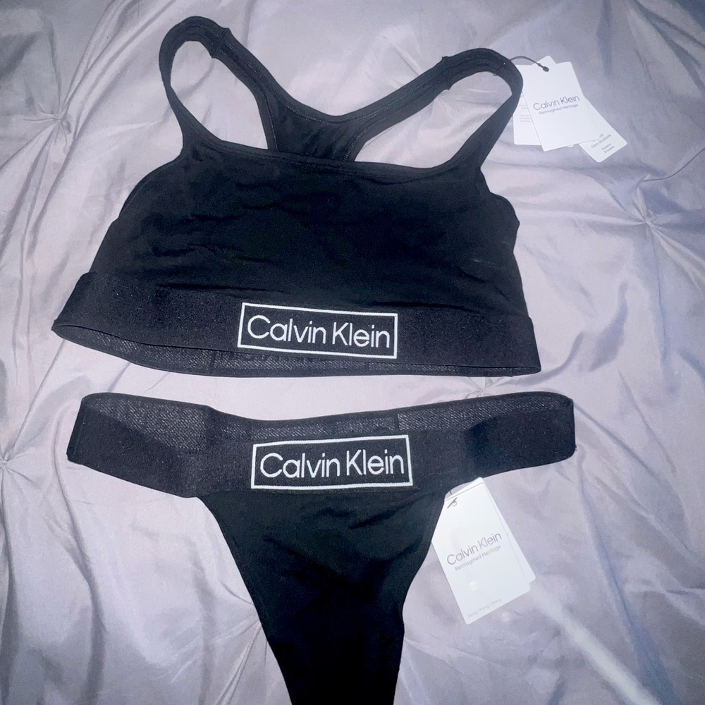Sports Bra & Thong Set